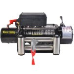 Galinga elektrinė 12 V gervė visureigiams (Juoda)