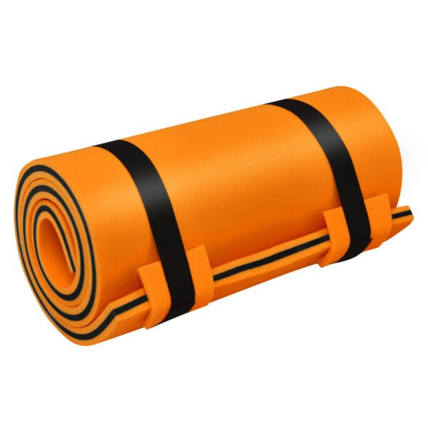 Pripučiamas vandens čiužinys 210x66cm 60kg oranžinis (Oranžinė)