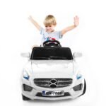 Vaikų elektromobilis su nuotolinio valdymo pultu ir MP3 grotuvu (Juoda)