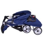 Sulankstomas sportinis vežimėlis kūdikiams (Mėlyna)