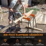 Sulankstomi statybiniai stovai (2 vnt) (Oranžinė)