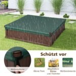 Medinė smėlio dėžė su keturiomis sėdynėmis (Ruda)