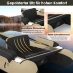 Pripučiama žvejybinė valtis su priedais (Smėlio)