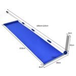 Reguliuojamo ilgio aliumininis sniego valytuvas stogams (Sidabrinė)