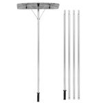 Reguliuojamas aliuminio stogų sniego valytuvas 6.08 m (Pilka)