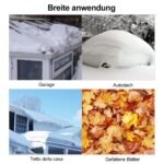 Teleskopinis aliuminio sniego kastuvas su gumine juosta (Sidabrinė)