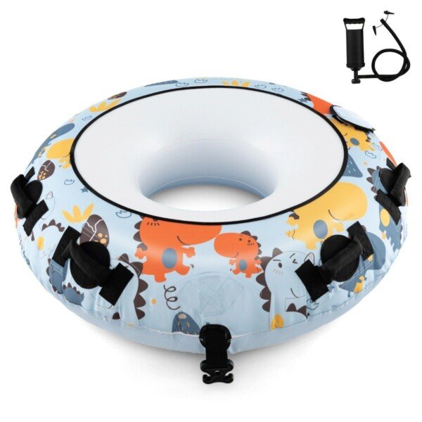 Pripučiama rogučių rogutė su rankenomis (Mėlyna)