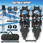 Visureigiai sniegbačiai su reguliuojamomis lazdomis (Sidabrinė)