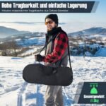 Universalūs 4-in-1 sniegbačiai su lazdomis (Mėlyna)