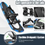 Universalūs sniegbačiai ir slidžių lazdos (Mėlyna)