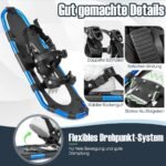 Universalūs 4-in-1 sniegbačiai su lazdomis (Mėlyna)