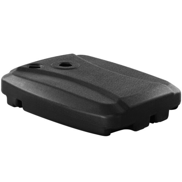 Stabili skėčio laikiklio bazė ratukais (Juoda)