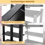 Stilingas medinis septynių pakopų batų stovas (Ruda)