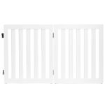 Medinis aptveriamas gyvūnų voljeras 60 cm aukščio (Balta)