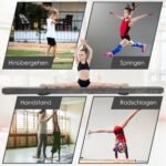 Sulankstomas gimnastikos balansas 2 1 m (Pilka)