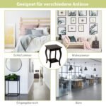 Dvi lentynos su išlenktomis kojomis ir dviejų pakopų laikymo sistema (Ruda)