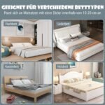 Sulankstoma vaikiškos lovytės apsauga su dirželiais (Mėlyna)