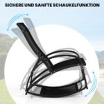 Transformuojamas lauko krėslas turintis 4 padėtis atlošiantis (Pilka)