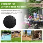 Stiprus 18 kg skėčio stovas (Juoda)