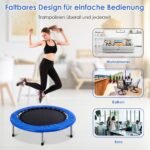 Sulankstomas mini batutas namams ir laukui (Tamsiai mėlyna)