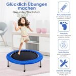 Sulankstomas mini batutas namams ir laukui (Tamsiai mėlyna)