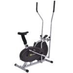 Elipsinis treniruoklis su reguliuojamu aukščiu ir integruotu kompiuteriu (Juoda)