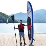 Pripučiama irklentė (SUP lenta) 300 x 76 x 15 cm su komplektu