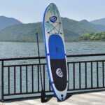 Pripučiamos irklentės komplektas 330 x 76 x 15 cm (Mėlyna)