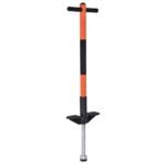 Pogo Stick šokinėjimo lazda su tvirta plienine konstrukcija (Oranžinė)
