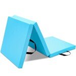 Sulankstomas ir nešiojamas gimnastikos kilimėlis (Rožinė)