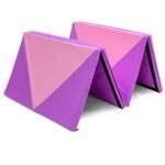 Lankstus sulankstomas gimnastikos kilimėlis (Mėlyna)