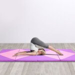 Lankstus sulankstomas gimnastikos kilimėlis (Mėlyna)