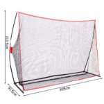 Golfo treniruočių tinklas smūgiams 300 x 213 x 91 cm (Raudona)