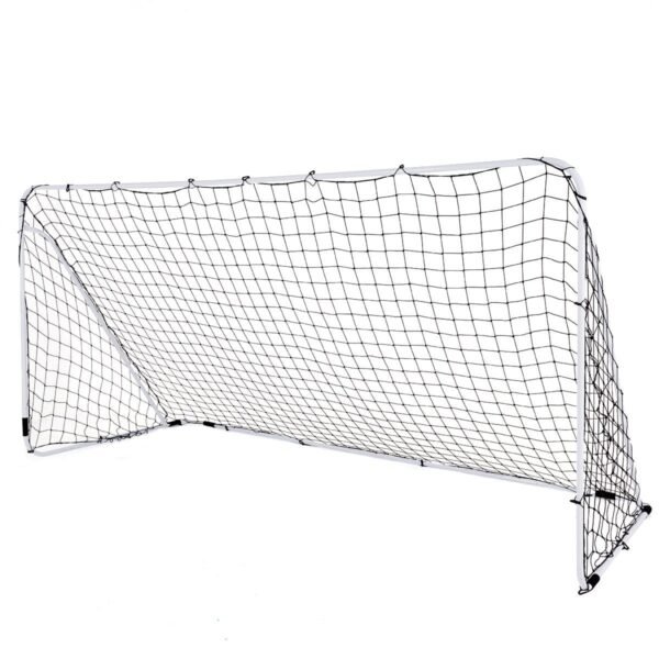 Nešiojama futbolo aikštelė vaikams ir paaugliams 365 x 153 x 183 cm (Balta)