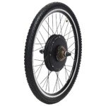 Elektrinio dviračio komplektas su 1000 W varikliu ir LCD ekranu (Juoda)