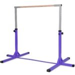 Aukščio reguliuojama gimnastikos atrama (91-150 cm) (Violetinė)