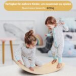 Medinė balansinė lenta (Natūrali)
