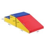 Minkštų putplasčio didelių kaladėlių rinkinys (Spalvota)