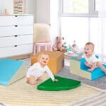 Putplasčio minkštų blokelių rinkinys (Mėlyna)