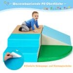 Putplasčio minkštų blokelių rinkinys (Mėlyna)