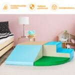 Putplasčio minkštų blokelių rinkinys (Mėlyna)