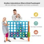 Didysis „Keturi iš eilės“ žaidimas su 42 žiedais (Oranžinė)