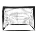Nešiojami futbolo vartai su krepšiu 120 x 92 x 92 cm (Juoda)