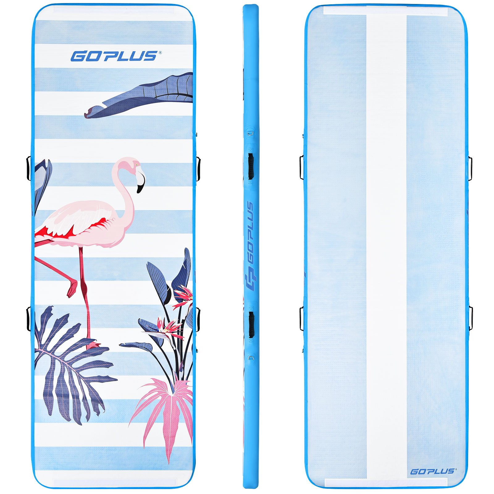 sp37483gb-bl-1_2_ Gimnastikos treniruočių takelis su elektrine pompa (Mėlyna)