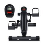 Nešiojamas mini stepperis su reguliuojamu pasipriešinimu (Juoda)