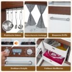 Medinė kampinė virtuvėlė su garso šviesos efektais ir vandens sistema (Ruda)