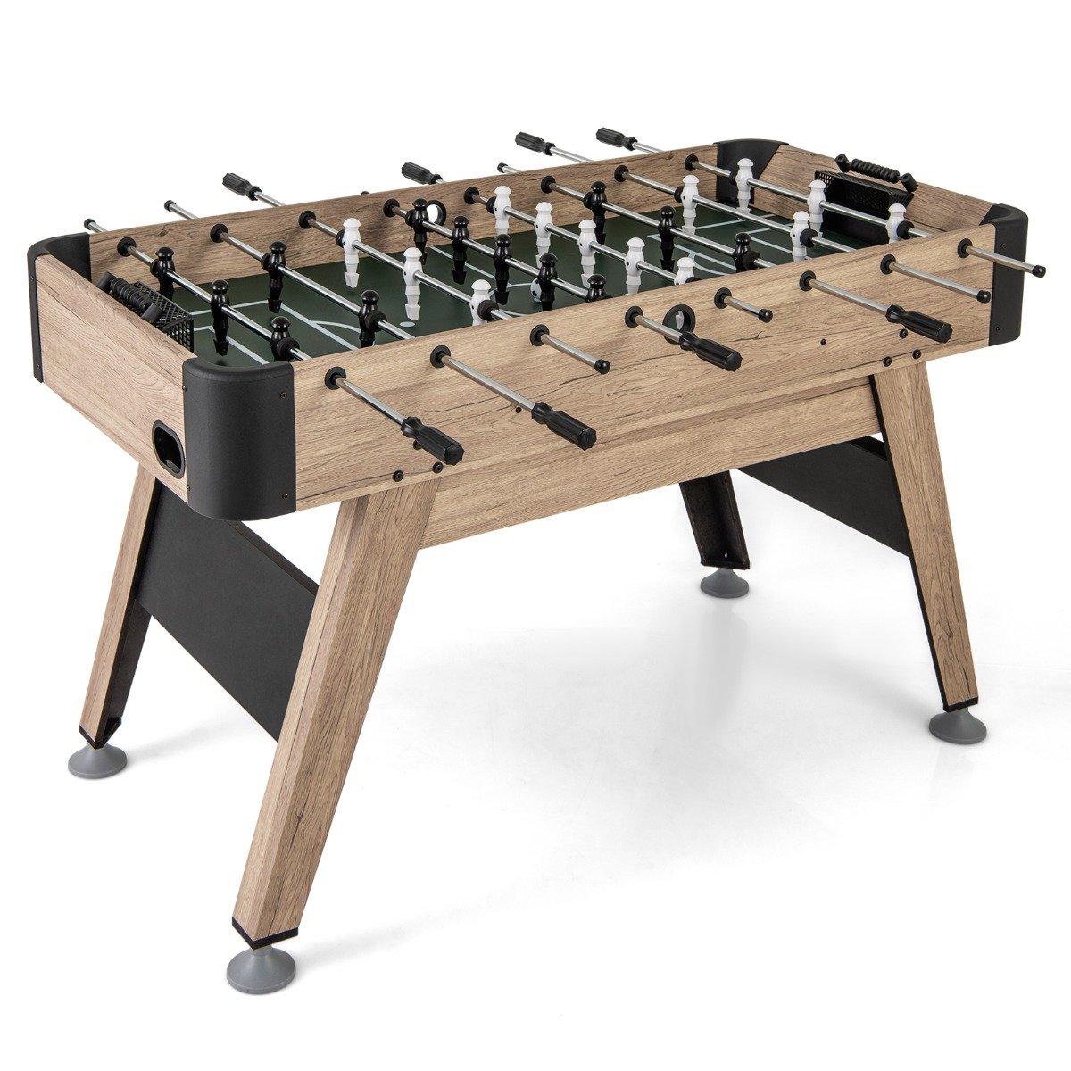 spieltisch-11367_8_ Stalo futbolas su 26 žaidėjais ir dviem kamuoliais (Natūrali)