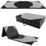 Sulankstomas treniruočių čiužinys 300x117x5 cm (Pilka)