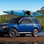 Universalūs automobilio stogo bagažinės laikikliai (Juoda)