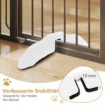 Atraminės pušinės kojelės 2 vnt. (Balta)